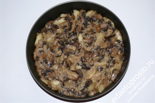 рыжики жареные с картошкой