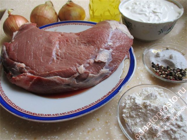 говядина для домашнего бифштекса