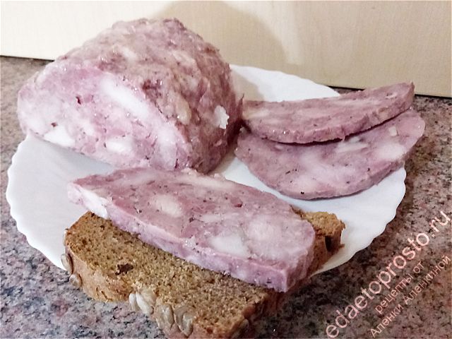 домашняя ветчина фото