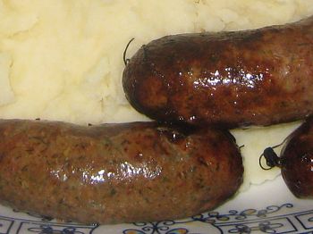 Колбаски домашние
