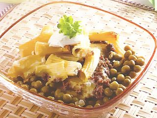 фото детской мясной запеканки с макаронами