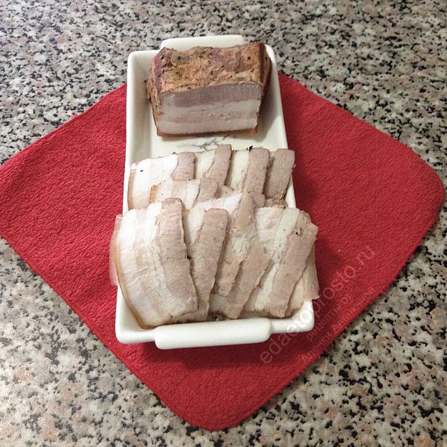 Вкусное соленое сало в домашних условиях фото