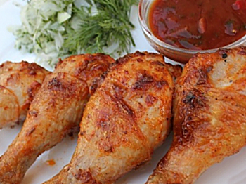 фото к рецепту шашлыка из куриных окорочков