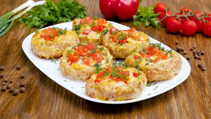 фото блюда Гнездышки с овощами 