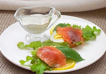 заставка к маринованной красной рыбе