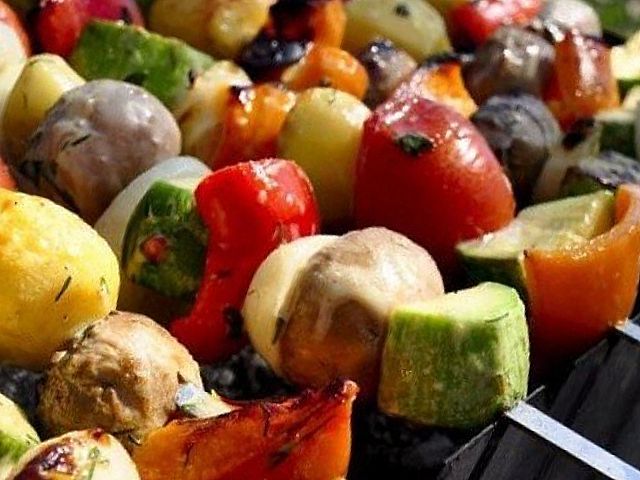 фото шашлыка из овощей